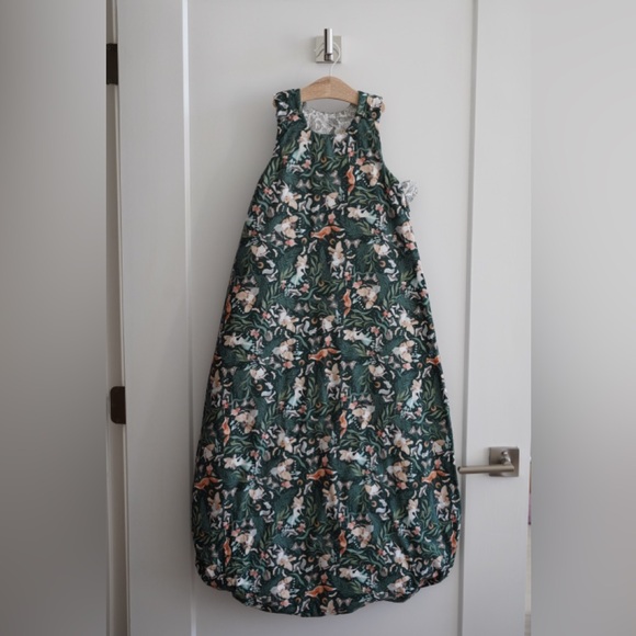 Handmade Wool and Cotton Sleep Sack in Forest Fairies - Picture 1 of 5